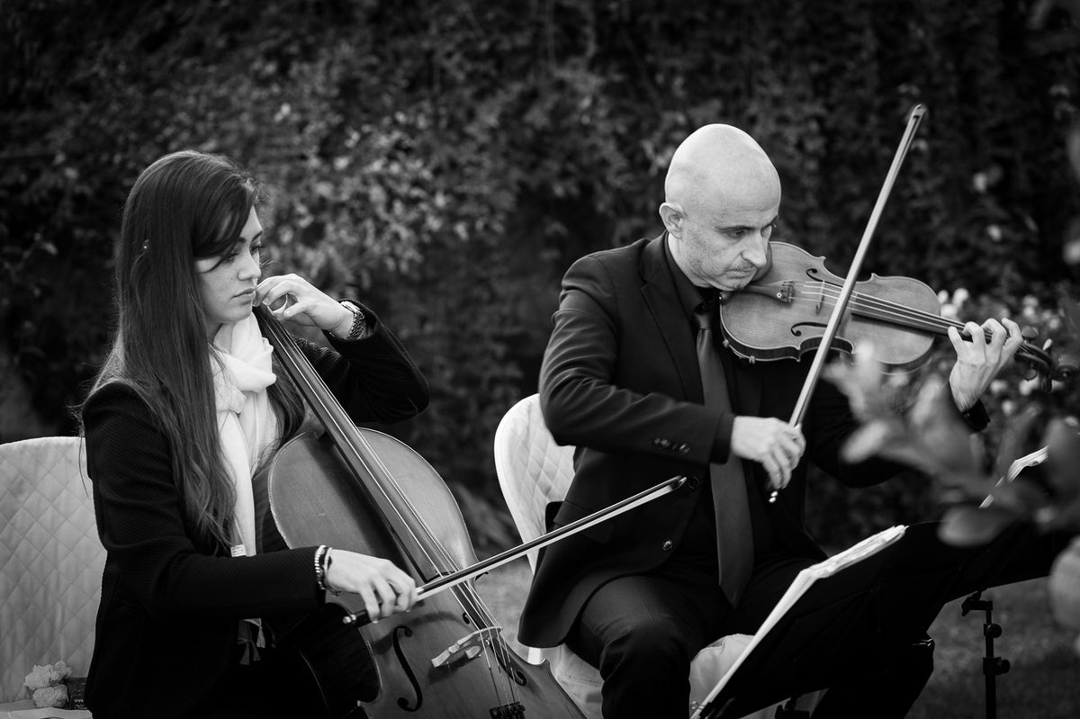 Cocktail Hour String Duo (Violin & Cello) Brad Cooper Weddings